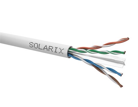 SOLARIX (100m) kábel CAT6, UTP, PVC 250MHz, Dca