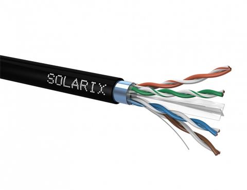 SOLARIX (500m) kábel CAT6, FTP, PE, Fca
