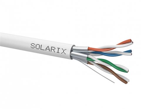 SOLARIX (500m) kábel CAT6A, U/FTP, LSOH Dca