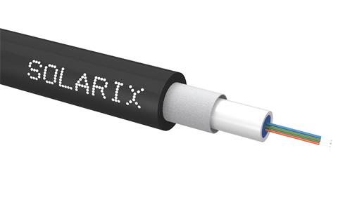 SOLARIX, optický kábel, 4-vlákno, 50/125, OM3, 6.0mm, LSOH, 1500N