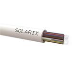 SOLARIX Optický kábel, RISER, 16-vlákno, 9/125, G.657A, LSZH, 8,5mm