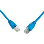 SOLARIX Patch kábel, CAT5E, SFTP, PVC 3m, modrý