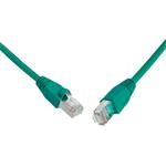 SOLARIX patch kábel CAT5E, SFTP, PVC, AWG26, 1m, zelený