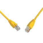 SOLARIX Patch kábel, CAT6, SFTP, PVC 10m, žltý