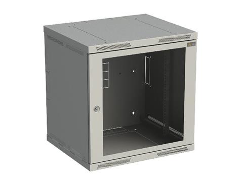 SOLARIX SENSA, Rozvádzač 12U, 600x500mm, sklenené dvere, šedý
