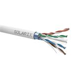 SOLARIX sieťový kábel, CAT6, FTP, PVC, 500m, AWG24, 0.55mm, 250 MHz, drôt