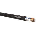 SOLARIX SXKO-MICRO-48-OS-HDPE, optický kábel, SM, 48-vlákno, 9/125, G657A1, 6.0mm, Fca HDPE, MLT