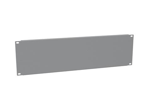 SOLARIX ZP-03-G, Zaslepovací panel 3U, 19", do dátového rozvádzača, šedá