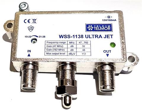 TELMOR WSS-1138 ULTRA JET mikro zosilňovač 1-60 1-
