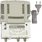 TERRA HA126R65, domový zosilňovač 34 dB,117 dBµV, 230V s pasívnym sp. smerom