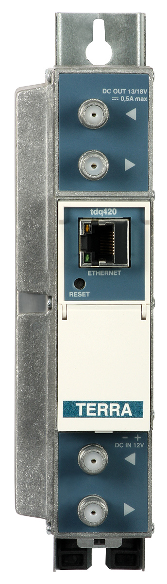 TERRA TDQ-420 Transmodulátor DVB-S/S2 (8PSK, QPSK)