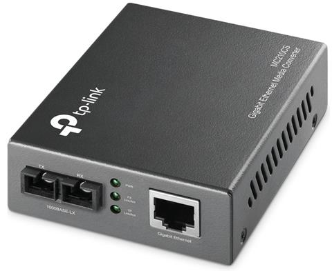 TP-LINK MC210CS Gigabit Media Converter 1000TX/1000FX SM, SC, 15 km