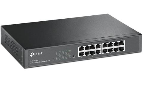 TP-LINK TL-SG1016PE, PoE Switch, 16x GLAN (8x PoE), 802.3af/at