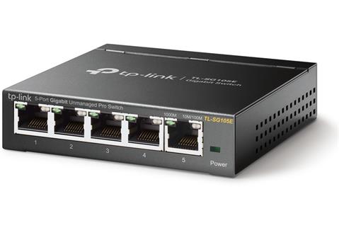 TP-LINK TL-SG105E, Switch, 5x GLAN, VLAN, Easy Smart, kovový