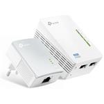TP-LINK TL-WPA4220 KIT, WiFi Powerline, AV, 600Mbps, 2/1x LAN, WiFi N300, 300m