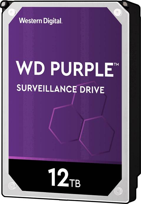 WD, HDD 12TB Purple 3,5", SATAIII, IntelliPower, 256MB