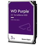 WD, HDD 3TB Purple 3,5", SATAIII, 5400 RPM, 256MB