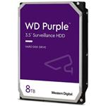 WD, HDD 8TB Purple 3,5", SATAIII, 128MB