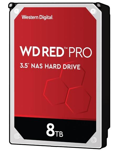 WD, HDD 8TB Red 3,5", SATAIII, 7200 RPM, 64MB