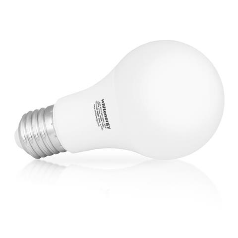 Whitenergy LED žiarovka E27, 10W, 230V, A60, 9x SMD2835, teplá biela, mlieko
