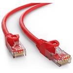 WIREX patch kábel CAT5E, UTP, LSOH, 100MHz, 1m, červený