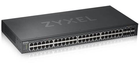 Zyxel GS1920-48v2, Switch, 44x GLAN, 2x SFP, 4x Combo SFP/RJ45, Smart, rackmount